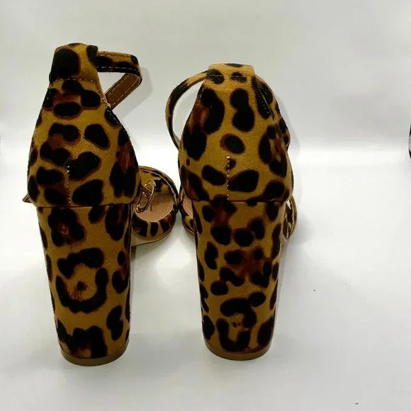 J. Adams KYM Mary Jane Leopard shoes size( NEW) 8.5 - Picture 3 of 3